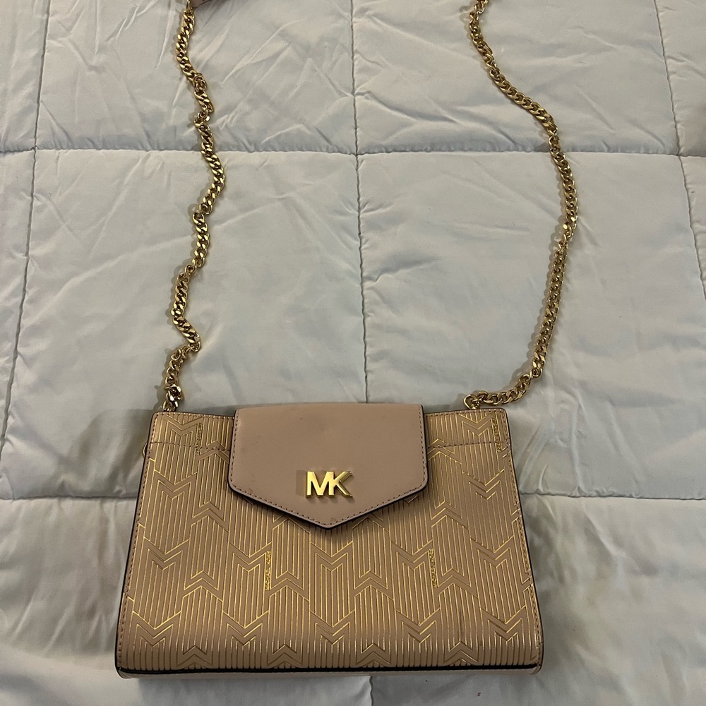 Pink MK Crossbody Purse